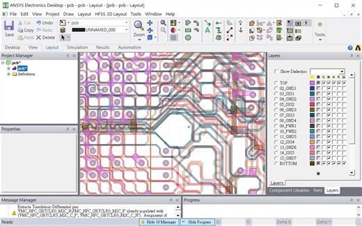 【HFSS】如何将PCB版图导入到HFSS并进行剪切