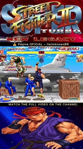 Ryu DOMINATES Guile in Street Fighter II Turbo New Legacy
