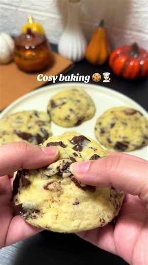 C’est tellement rapide à faire et surtout trop bon 🤤 #baking #recipes #recette #cookie #fyp