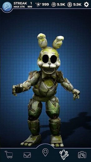 Boulder Toy Bonnie FNaF Skin Event 2020 Workshop Animation