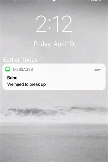 We Need To Break Up