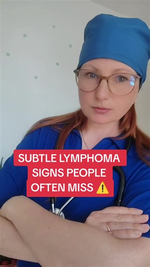 Not every strange symptom means lymphoma. But itching, unexplained fatigue, painless swollen glands, fast fullness in the belly, night sweats, weight loss, or unusual skin changes should not be ignored if they persist. Save this post and follow for more clear health content. #LymphomaSymptoms #CancerAwareness #HealthEducation #MedicalContent #EarlyWarningSigns