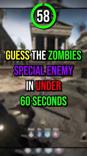 Guess This Zombies SPECIAL ENEMY in Under 60 Seconds (#7)