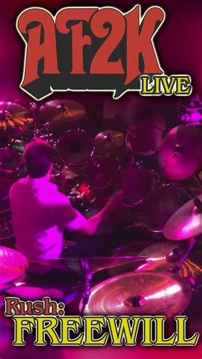 AF2K (Rush Tribute) - Freewill (Vocal section) #music #live #performance #tribute #rush #80s