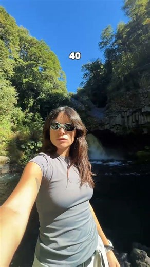 Palguín Falls in La Araucanía 🇨🇱💧 | Waterfalls, nature and connection ✨
