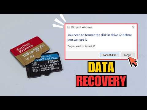 You Need to Format the Disk Before Can use it - MicroSD Card Data Recovery FIX