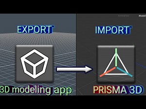How To Export Model From 3d Modeling App To Prisma 3d