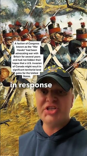 War of 1812 begins. Please like and subscribe for more history! #history #warof1812 #ushistory