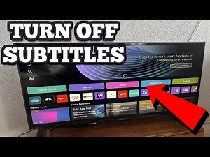 How To Turn Off Subtitles On LG Smart TV