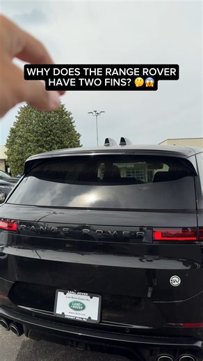 You might be wondering why the Range Rovers have two fins on the roof.. - #landrover #rangerover #landroverworld #coolcars @landrovercherryhill | Land Rover Cherry Hill