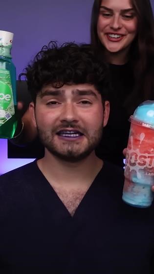 Left or right? (ASMR toothbrush battle!)