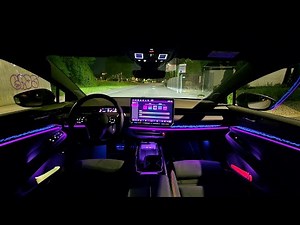2025 VW ID.7 Tourer GTX - at night | Ambientebeleuchtung