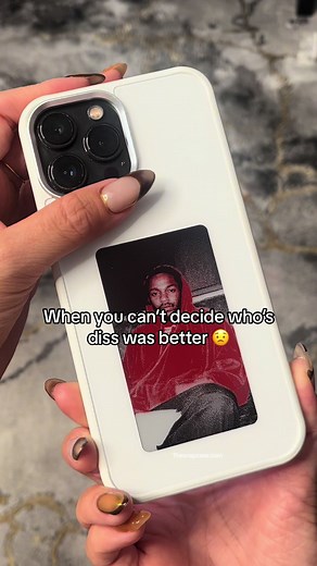 Never have to choose just one again! 🤪 Shop our custom Snap Case now for 50% off free shipping #nfcphonecase #drake #kendricklamar #phonecase
