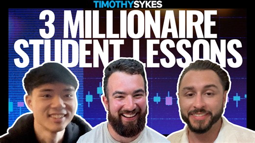 What's up, Tim Sykes here, just got back from an incredible European summer, and while I hope you all had a great summer too, I hope you’ve been making the most of this wild market. I spent some time in Italy with almost two dozen of my millionaire students, but today, I want to focus on three specifically: JCP, my newest millionaire; Andy, who's just passed a million; and Jack Kellogg, who’s now over $13 million! Jack had his best summer ever, making $900K by only going long! JCP turned $2K int