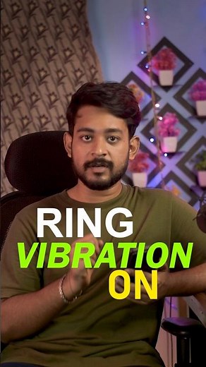 How to Turn On Ring Vibration | Phone Vibration ON | Vibrate on Ring Setting #shorts #techtips