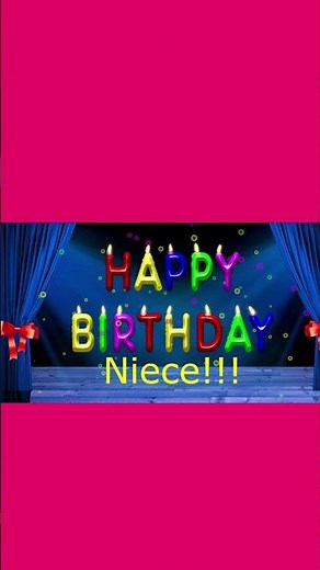 Niece Happy Birthday Song| Happy Birthday To You| Happy Birthday Wishes and Greetings Videos| Joy