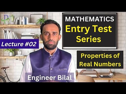 Properties of Real Numbers Class 11 Math NET/ ECAT ll NUST-NET Mathematics Preparation