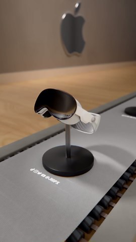 Jigar Patel on Instagram: "Vision Pro Factory 🥽 #animation #3d #visionpro"