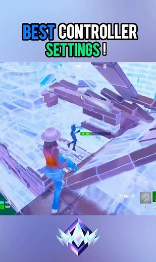 NEW BEST CONTROLLER SETTINGS FOR CHAPTER 6! #fortnite #shorts