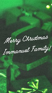 47 reactions | Merry Christmas, Immanuel family!  Enjoy this video full of bloopers and Christmas wishes from our Advent devotion videos. "And the angel said to them, 'Fear not, for behold, I bring you good news of great JOY that will be for all the people.'" -Luke 2:10  | Immanuel Baptist Church | Facebook