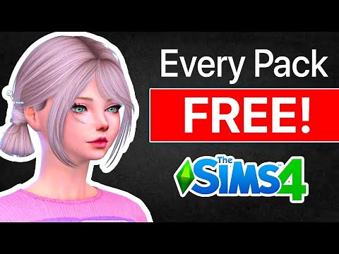 How I Got EVERY Sims 4 PACK for FREE! *WORKS INSTANTLY*