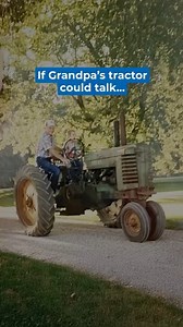 340K views · 7.9K reactions | Go take Grandpa's tractor for ride today if you can. You'll be glad you did. | Tractor Zoom | Facebook
