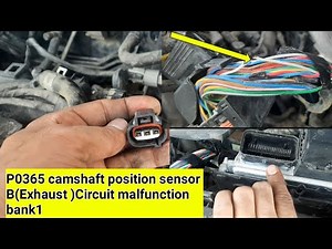 P0365 camshaft position sensor B(Exhaust )Circuit malfunction bank 1 Hyundai Elantra 2020Error code