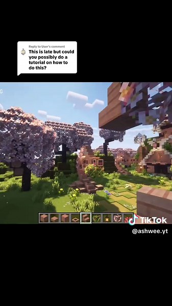 Whimsical Lamp Post Tutorial in Minecraft