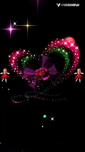 Good Morning Animated Scene with Sparkling Characters