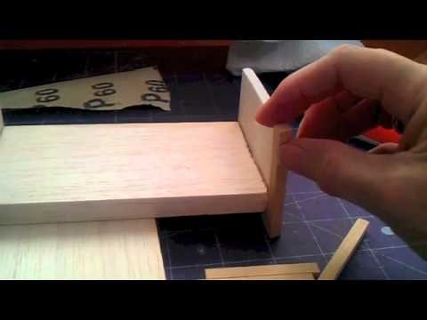 How to make Bed for your 1/12 scale Dolls house