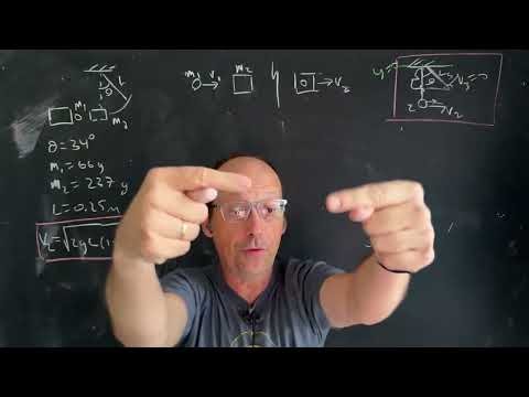 Physics Problem: Using the Ballistic Pendulum to Measure Launch Speed