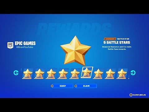 HOW TO GET FREE BATTLE STARS IN FORTNITE CHAPTER 4 SEASON 2!