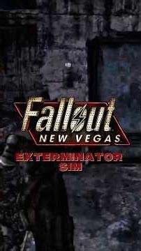 Sam vs. Giant ants. Who will win? #Fallout #NewVegas #GiantAnts #Exterminator #Boomers