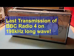BBC Radio 4 last transmission on long wave