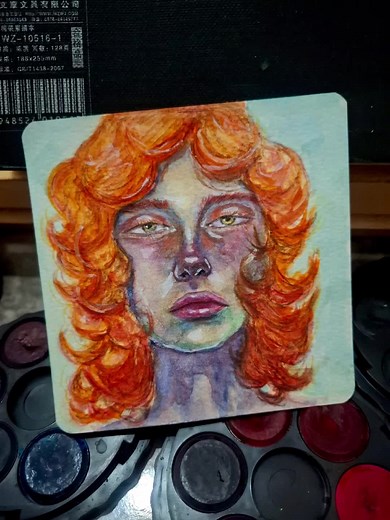 New watercolor Painting added to my collection check the whole tutorial video on my YouTube channel link in the bio #팔로워 #수채화 #Art #그림 #화가 #الوان_مائيه #ترند #مشاركة #رسامة #رسم #watercolors #artist #dailyart #trip #travel #rich #vibe #ginger #news #trendy #famous #followers