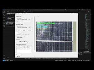 Solar Panel Fault Detection CNN Transfer Learning Python