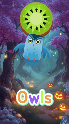 Halloween ABC Song 🎃 M N O P Monsters Night Owls Pumpkins Kids Alphabet Short