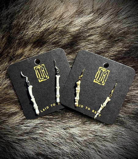 Turtle Toes - Turtle Bone Earrings - Etsy