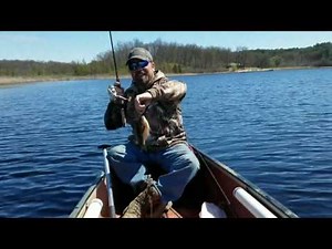 Spring bluegill fishing in Michigan