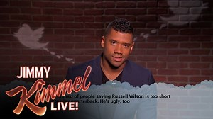620K views · 4.9K reactions | NEW #MeanTweets NFL edition with Odell Beckham Jr, JJ Watt, DeMarco Murray, Michael Irvin, Tony Romo, Kurt Warner, Terrell Davis, Russell Wilson, Von Miller, Joey Bosa, Maurice Jones-Drew, DeMarcus Ware, Josh Norman and Rob Gronkowski -Gronk #SB51 | Jimmy Kimmel | Facebook