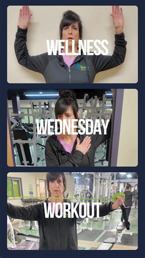 Upson Regional Medical Center | It's Wellness Wednesday, and Wellness Coordinator and ISSA Personal Trainer Debbie Bruce is sharing a workout tip to help relieve shoulder... | Instagram