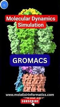 GROMACS Molecular Dynamics Simulation Explained| GROMACS MD: Simulation #bioinformatics #biology