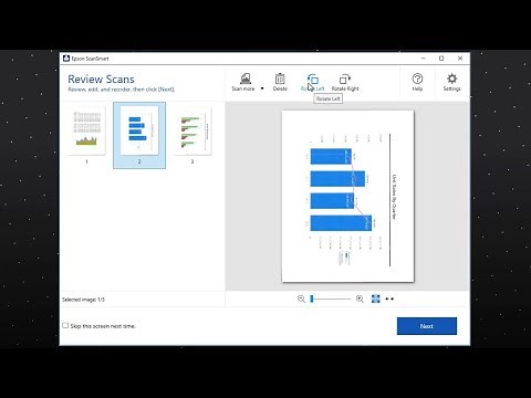 Epson FastFoto FF-680W | How to Scan Documents