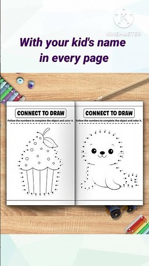 Dot to Dot for kids | Connect the Dot activity book| #shorts #kidslearning #kids #connectthedots
