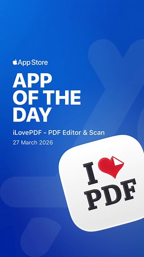 iLovePDF Named App of the Day on App Store in LATAM