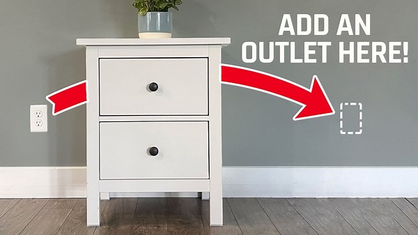 3 Ways to Add an Outlet In a Finished Room