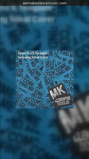MK vibes in Logic Pro ???? 'Come Find Me' remake template drops hard at 127 BPM. House perfection ??
