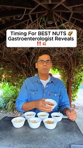 Harvard & Stanford Trained Doctor Reveals the Best Timing for Eating Nuts 🚨 In this video, Dr. Sethi reveals the best time to eat nuts for gut health, hormonal balance, and overall wellbeing — all backed by science and 25 years of clinical experience. Share this widely and follow @Doctor.sethi for more science-backed Gut and overall health tips. No fluff. No BS. #BestNuts #Walnuts #Almonds #Health #Healthtips | Saurabh Sethi MD