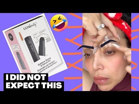 ULTA Eyebrow Stamp and Stencil Kit Review
