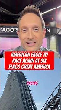 American Eagle to RACE AGAIN at Six Flags Great America for park’s 50th anniversary!